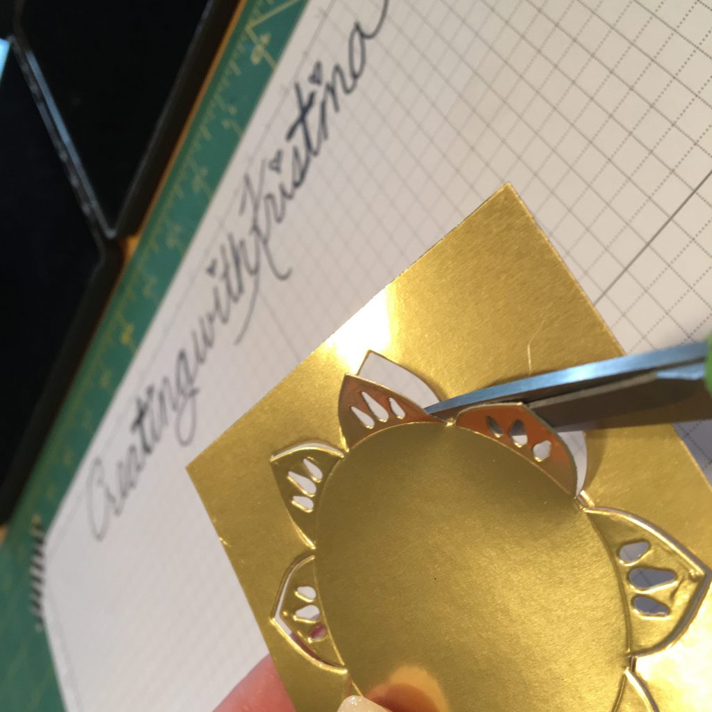 Gold Sheet Medallion