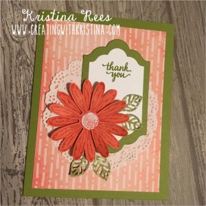 Daisy Delight Quick Thank You Card