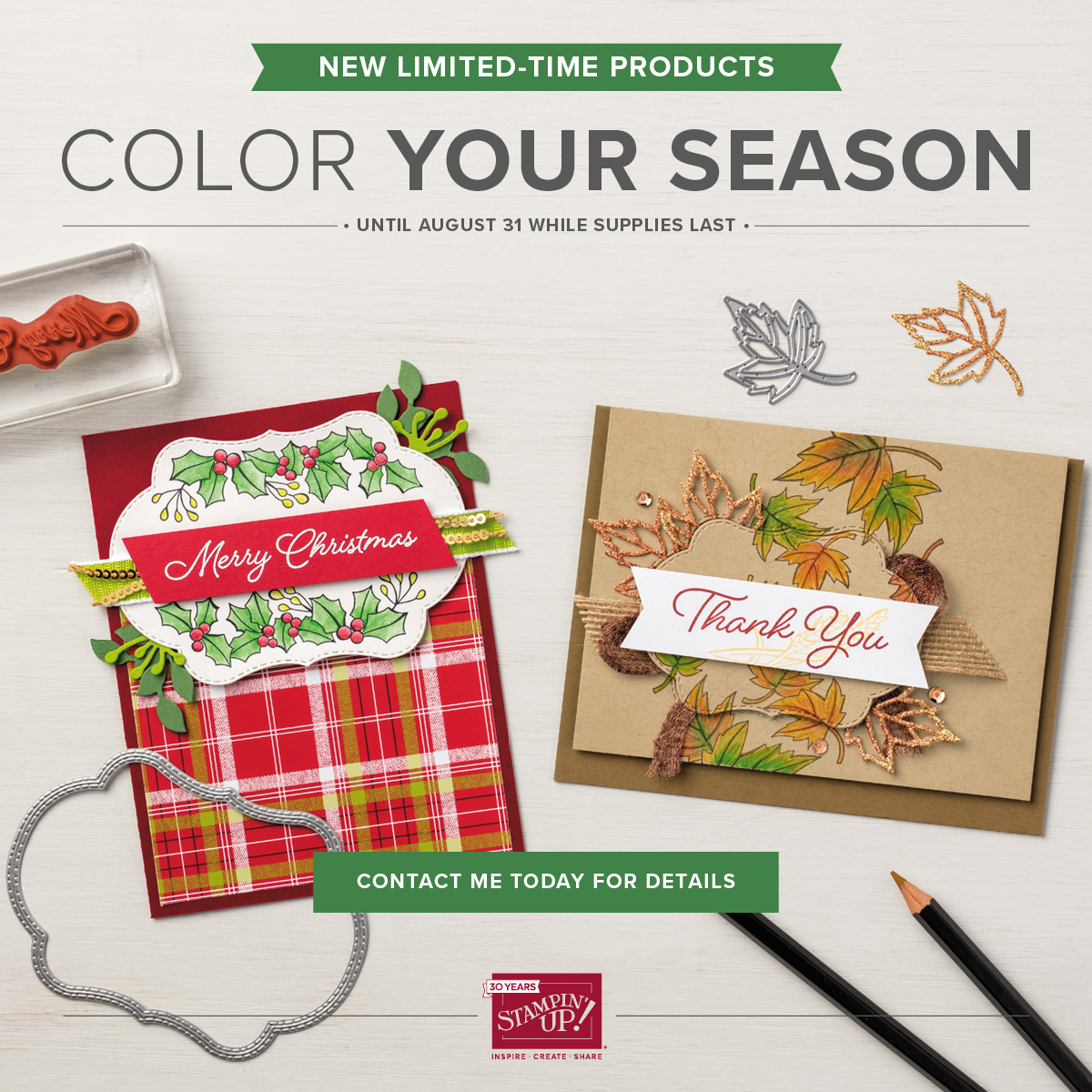Color Your Season Limited Time Only