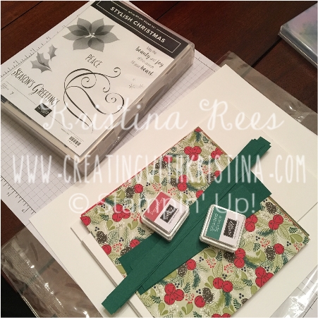 Christmas Cards with One Sheet Wonder Template Download - Kristina Rees ...