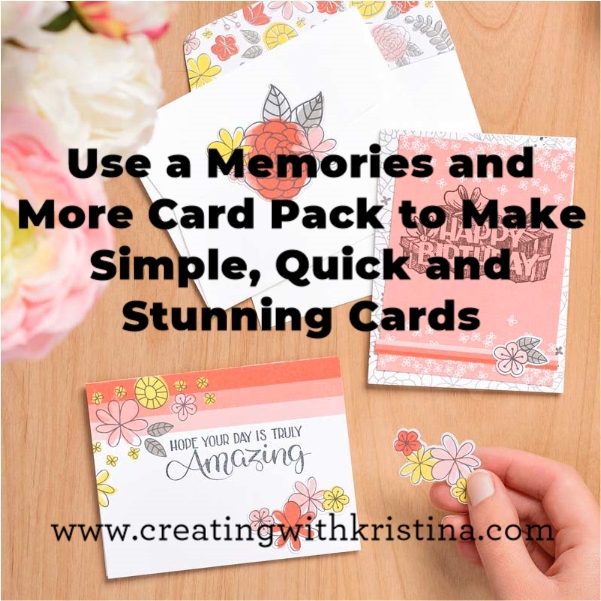 Super Easy Handmade Cards with Card Pack and Big Wishes Stamp Set