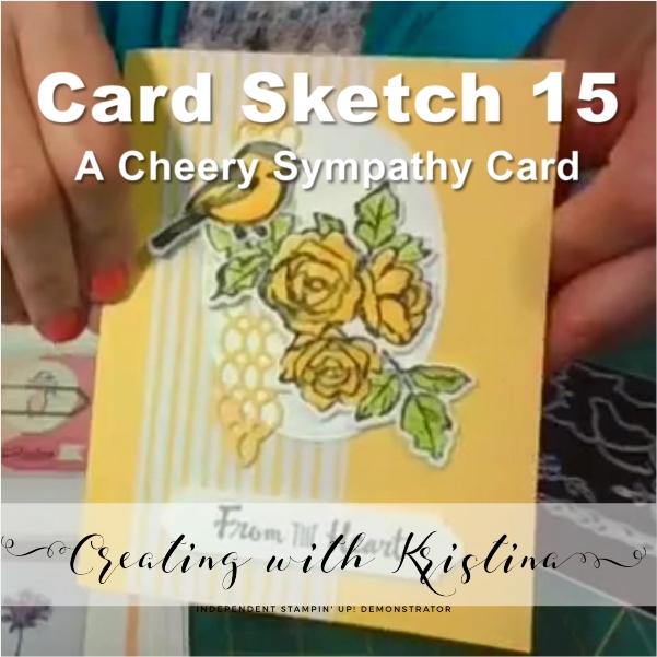 Card Sketch 15 A Cheery Sympathy Card