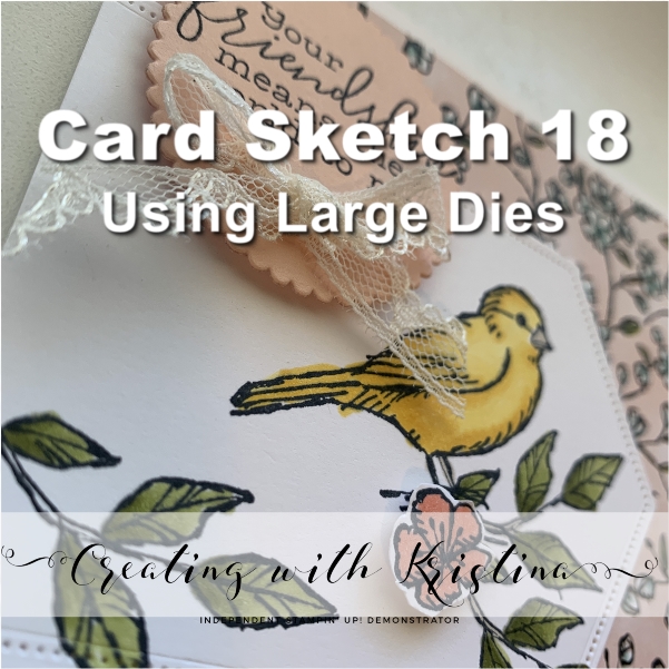Card Sketch 18 Using Large Dies Title