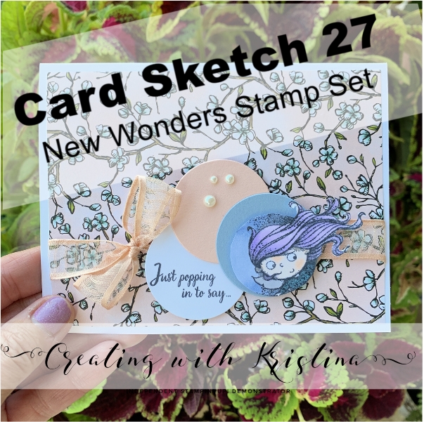 Card Sketch 27 New Wonders Stamp Set