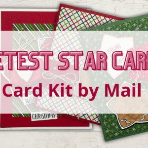 2024 Sweetest Star Card Tutorials