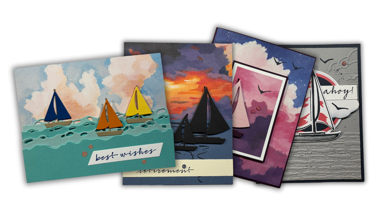 2025 Sunrise Sailing Card Tutorials