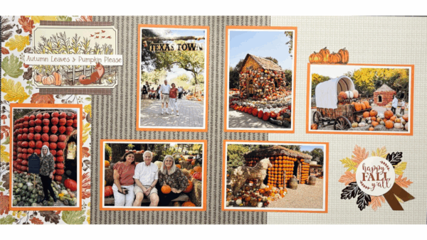🍂 Fall for Toile – September Paper Pumpkin Cards & Scrapbook Layout ...